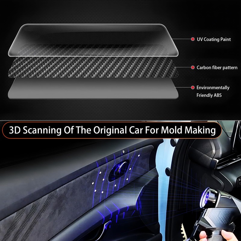 YOUTOOCAR 8PCS Door Handle Covers Compatible with Kia Stinger 2018-2023