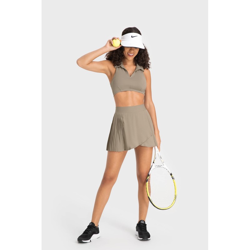 Altiland - Faldas plisadas de tenis y golf con pantalones