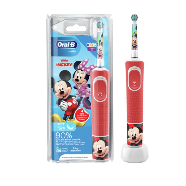 Oral-B Vitality Kids Mickey Electric Toothbrush for ages 3+