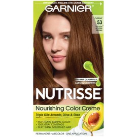 Garnier Nutrisse Nourishing Color Creme 53 Medium Golden Brown (Chestnut)