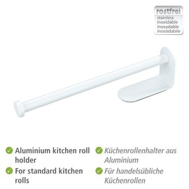 Nio Kitchen Roll Holder White