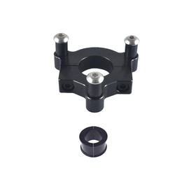 sthus Black 1" 25mm / 1.5" 38mm CNC Adapter Fits 49cc 50cc 66cc 80cc Motorized Bicycle