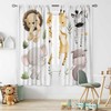 SGLyuliang Nursery Curtains, Jungle Curtains, Safari Curtains for Nursery, Giraffe