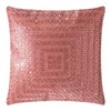 Sparkles Home Madison Avenue Pillow, Soft Velvet Backing, Feather Insert,