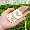 Leseogye Micro Flower Press, Miniature Flower Press Kit for Adults