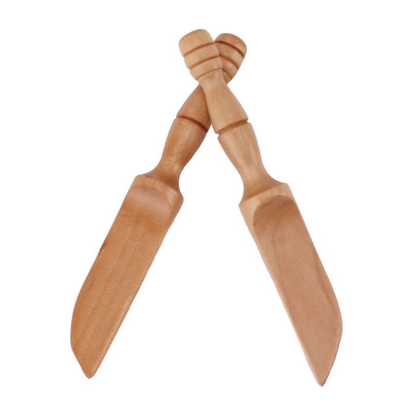 Handmade Wooden Butter Knife Jelly Cheese Spreaders Sandwich Condiment Spreaders