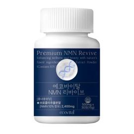 Eco Vital NMN NMN Broccoli Extract Nicotinamide 30 tablets 4 boxes / 에코바이탈 NMN 엔엠엔 브로콜리추출물 니코틴산아미드 30정 4통