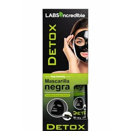 Mascarilla Negra Detox Peel-Off, Limpieza Facial Profunda, 120g, Para Todo Tipo De Piel, Elimina Puntos Negros, Purifica y Suaviza la Textura de la Pi
