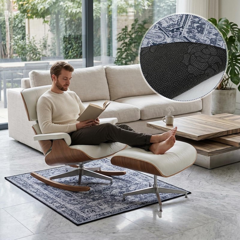 1 Pcs Non Slip Recliner Chair Mat for Hardwood Floors