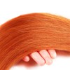 Peenoll Bundles Human Hair 16 18 20 inch Orange 350