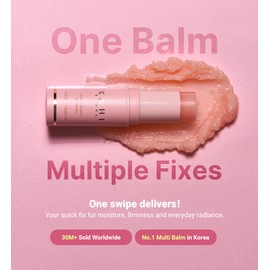 KAHI Wrinkle Bounce Multi Balm Stick | PDRN Collagen Wrinkle Stick | Korean Skin Care |All-in-One Hydrating Lip Balm Eye Cream Neck Cream Make Up Base & Face Mist Moisture Balm