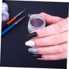 Mikinona 20pcs Manicure Sequin Set 1 2 3mm Thin Shimmer