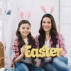 TopTie Easter Bunny Ears Headband for Adults & Kids, Plush