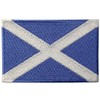 Scottish Flag Coat of Arms Scottish Applique Embroidered Iron-On /
