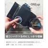 Cliff Men's Wallet, Compact, Card, Mini Wallet, Made in Japan,