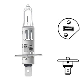 HELLA 8GH 002 089-491 Bulb - H1 - Heavy Duty Expert Longer lifetime, vibration resistant - 24V - 70W - Socket Type: P14,5s - Box - Quantity: 1