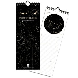 renna deluxe Birthday Calendar Star Sign Everlasting, Year-Independent and Perpetual Birthday Planner, Made in Germany