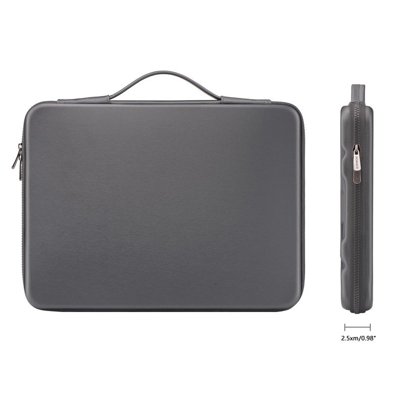 DOMISO 17 inch Laptop Sleeve with Handle Shockproof Waterproof EVA