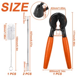 BANTI Nutcracker Walnuts Walnut Cracker Nut Opener Nut Cracker for Walnuts Nutcracker Walnut Cracker with Crab Needle Nut Tongs for Walnut Hazelnuts Almonds Brazil Nuts