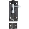 TIMCO Straight Tower Bolt - Black - 3" - Great