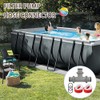 RURIZHONGTIAN Pool T Piece 38 mm, 3-Way Valve Pool 38