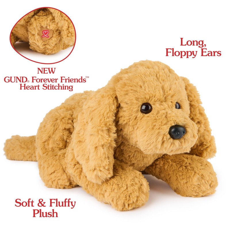 GUND Muttsy Dog Plush, Premium Plush Puppy Stuffed Animal for