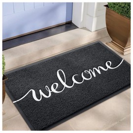 EARTHALL Funny Welcome Mats, Front Door Mat for Outside Entry, Doormat Outdoor/Indoor Entrance, Rugs Entryway Indoor, Outdoor Home Porch Decor 30"x17.5"