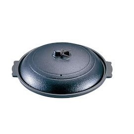 Aluminum Round 陶板 Burn φ 195 Black M10 – 553 