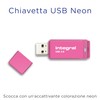 Integral 128GB Neon Pink USB 3.2 Gen 1 Flash-Laufwerk