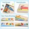 Atoylink Wooden Spell Learning Toys for 2 3 4 5