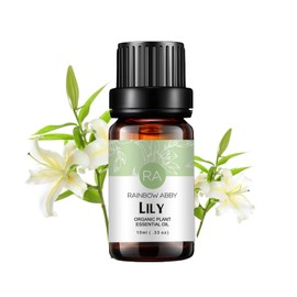 Lily Essential Oil 100% Pure Oganic Plant Natrual Lily Oil for Diffuser Aroma Message Skin Care - 10ML