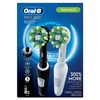 Oral-B Oral-B Pro 1000 CrossAction Electric Toothbrush, Black and White,