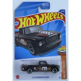 Hot Wheels 2022 - Studebaker Champ '63 - Negro - HW Hot Trucks 5/10