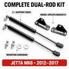 2-Piece Front Hood Gas Strut Lift Support Kit for 2012-2017