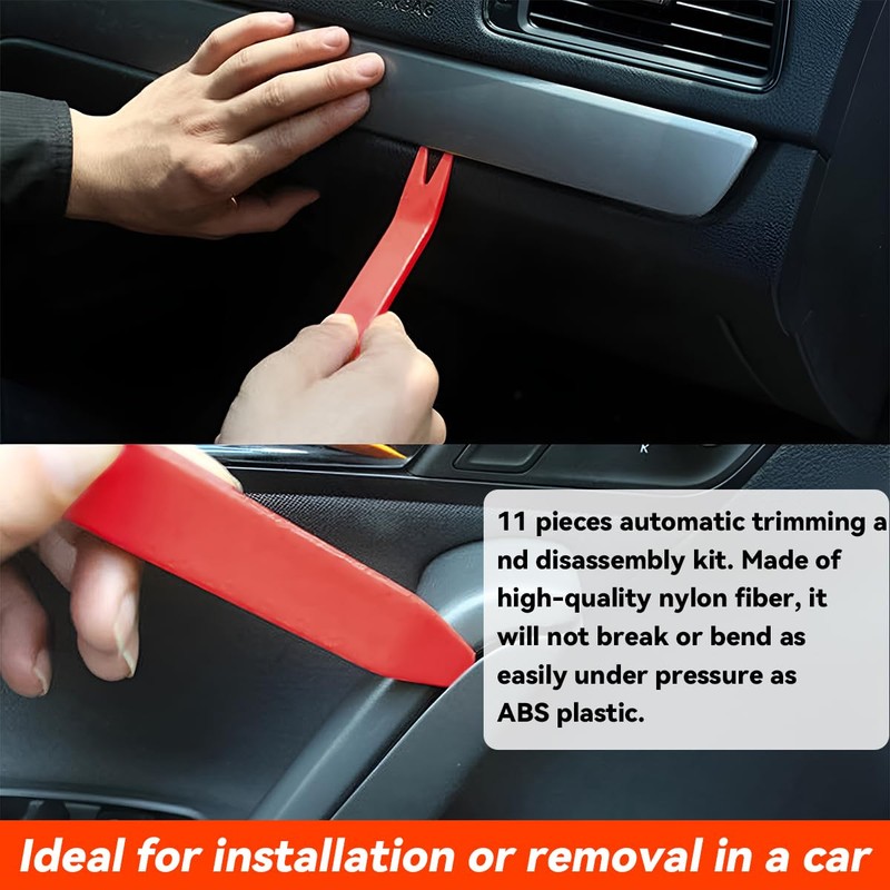 JNNJ Car Trim Removal Tool Kit, Vehicle Interior Disassembly Tools,