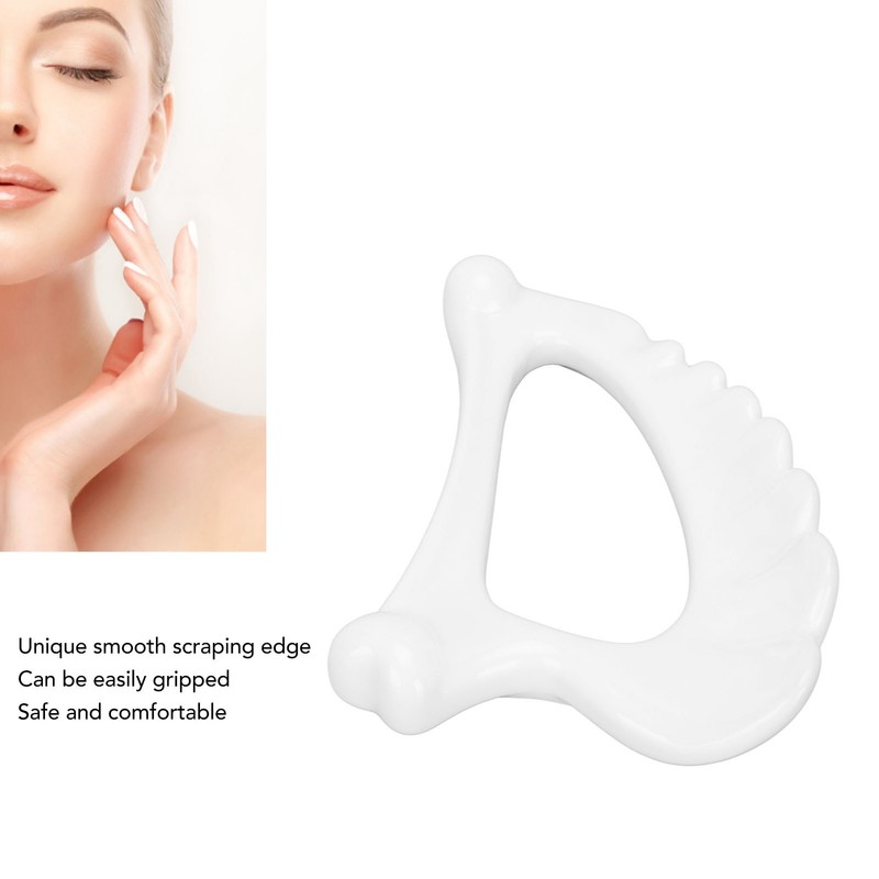 Ceramic Gua Sha Board Porcelain Gua Sha Scraping Massage Tool