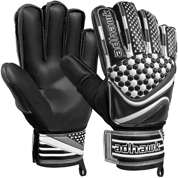 Adhawk Goalkeeper Gloves for Kids & Adult, Football Training Goalie