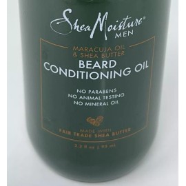 Shea Moisture Men Maracuja & Shea Oils Beard Conditioning Oil 3.2 oz ea~ 3 Pack!