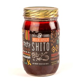 Shito Sauce/Seafood condiment/Chili Sauce/Hot pepper sauce Mild Spicy 16 oz jar