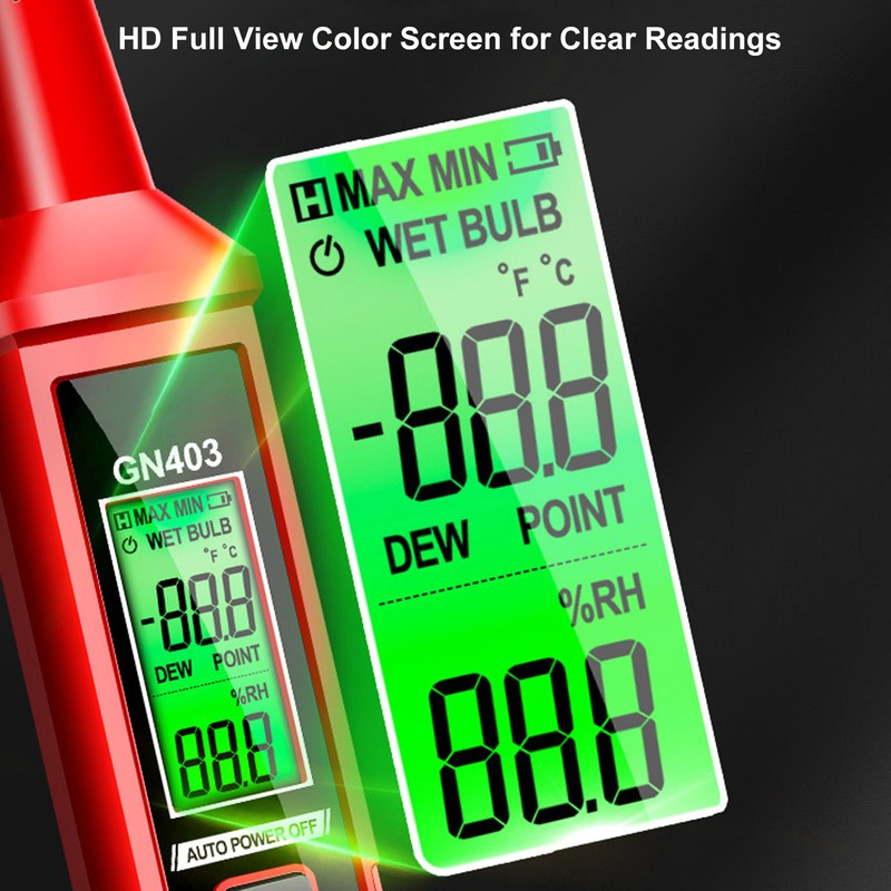 Digital Temperature Humidity Meter Industrial High Accuracy Mini Hygrometer Thermometer