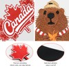 Canada Baseball Cap with Hook and Loop Patch, 5 Unique