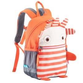 Skandika Sorgenfresser Children's Backpack, Children's Backpack from 1-5 Years for Girls and Boys, 8 L, Name Plate, Reflective Elements, Outdoor, Nursery Backpack, Preschool Backpack, saggo