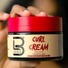 Crema hidratante para rizos de nivel 3, con aceite de