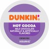 Dunkin' K Cups Dunkin' Milk Chocolate Hot Cocoa, 88 Keurig