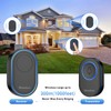 Wesstun Wireless Doorbell with 2 Receivers, IP67 Waterproof Door Chime