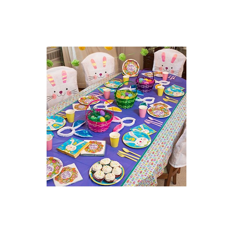 Greenbrier (4) Round Woven Bamboo Easter Baskets with Hinged Handles