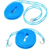 4 PCS 5 Meters Portable Travel Clothes Lines, Washing Line