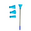 JILINWEI Blue Stainless Steel Straw Blow Nozzles Set for Acrylic