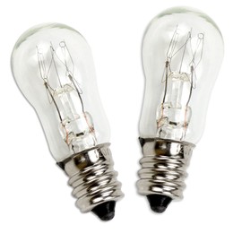 AMI PARTS WE05X20431 Dryer Drum Light 10w 120v Bulb Replacement Part Compatible with Hotpoint GE Dryers(2pcs)