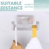 APLusee Square Double Towel Hook, 304 Stainless Steel Dual Coat